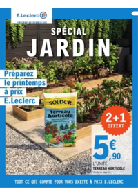 Prospectus Brico E.Leclerc SAINT ASTIER : Spécial Jardin