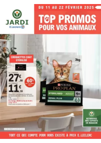 Prospectus Jardi E.Leclerc PLOERMEL : Top promos pour vos animaux