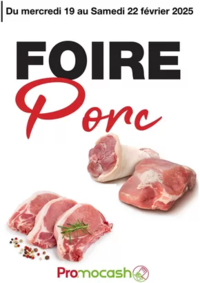 Prospectus Promocash Saint Lo : Foire porc