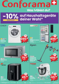 Prospectus Conforama Schafisheim : Conforama reklamblad - DE