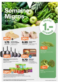 Prospectus Migros Clarens - Centre : Groossi Uswahl a Ängbot