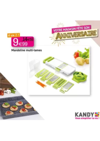 Prospectus KANDY FRUGES : UN CHEF EN CUISINE !