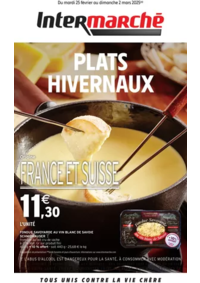 Prospectus Intermarché Super Bresson : S09 - R5 - PLATS HIVERNAUX