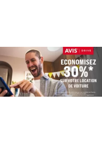 Prospectus Avis St Jean Maurienne Gare Sncf : Économisez 30 % sur les locations en France avec Avis Drive