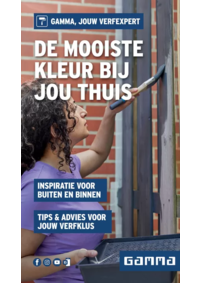 Prospectus GAMMA LEUVEN : DE MOOISTE KLEUR BIJ JOU THUIS