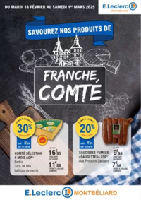 Prospectus E.Leclerc MONTBELIARD : Franche Comté 1