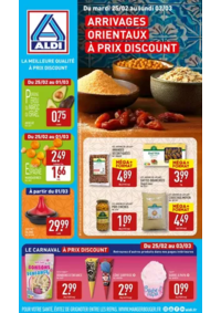 Prospectus Aldi Bar-sur-Aube : ARRIVAGES ORIENTAUX À PRIX DISCOUNT