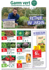 Prospectus Gamm vert PREVESSIN MOENS : RETOUR AU JARDIN