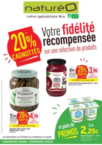 Prospectus NaturéO DOURDAN : Votre fidélité récompensée sur une sélection de produits