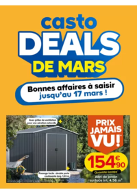 Prospectus Castorama CAEN - HEROUVILLE ST CLAIR : Deals de Mars