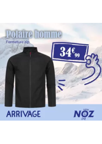 Prospectus Noz Tonnay Charente : Polaire homme