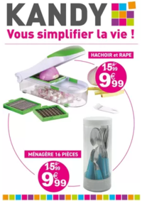 Prospectus KANDY ETALONDE : Vous simplifier la vie !