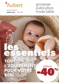 Prospectus Aubert BOE : Les Essentiels - Tout l'équipement pour votre bébé