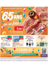 Prospectus Supermarchés Match Champigneulles : 65 ANS ça se fête !