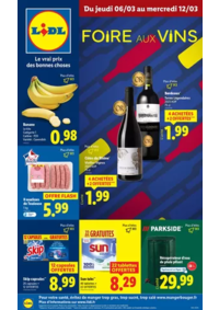 Prospectus Lidl PROVINS : Les bonnes affaires sont chez Lidl ! Découvrez une sélection de produits à petits prix