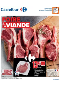 Prospectus Cora SOISSONS : Foire à la viande