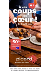 Prospectus Picard JOUE LES TOURS : A vos coup de coeur