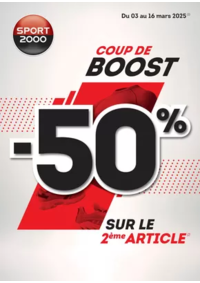 Prospectus Sport 2000 VIC EN BIGORRE : COUP DE BOOST