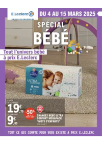 Prospectus E.Leclerc SAINT-AMAND DE MONTROND : BEBE