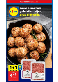 Prospectus Lidl ANTWERPEN Frankrijklei  : Jouw Beroemde Gehaktballetjes