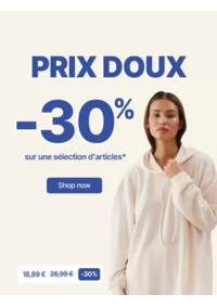 Prospectus Undiz CERGY : Prix Doux