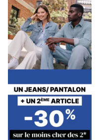 Prospectus Bonobo Saint Clair De La Tour : Un jeans/pantalon + un 2ème article = -30% sur le moins cher des 2