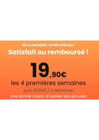 Prospectus L'Orange bleue Vern sur Seiche : En ce moment, offre spéciale Satisfait ou remboursé !