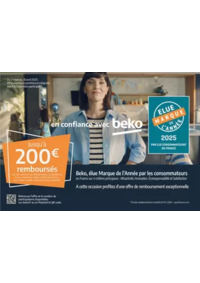 Prospectus Boulanger Trélissac : OFFRE Beko: jusqu'à 150€ remboursés !