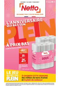 Prospectus Netto Friville-Escarbotin : L'anniversaire qui bat son plein à prix bas