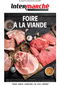 Prospectus Intermarché Super Deneuvre : S11 - R2 - FOIRE A LA VIANDE