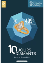 Promos et remises  : 10 JOURS DIAMANTS MARS