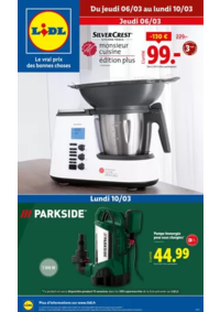 Prospectus Lidl ARCONNAY : Les beaux jours arrivent Avec Parkside, vos projets de jardinage prennent vie !