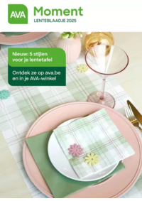 Prospectus AVA Ronse : Lenteblaadje