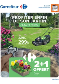 Prospectus Carrefour SAINT HERBLAIN : PROFITER ENFIN DE SON JARDIN