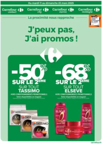 Prospectus Carrefour city QUIBERON : J'PEUX PAS J'AI PROMOS DU 11 AU 23 MARS 2025