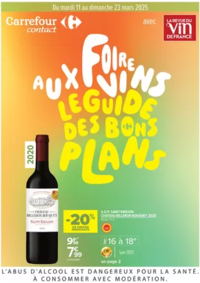 Prospectus Carrefour Contact LA NEUVILLE LES DORENGT : FOIRE AUX VINS