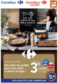 Prospectus Carrefour Market TENCE : OPÉRATION VIGNETTES - PEUGEOT