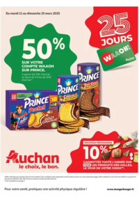 Prospectus Auchan LA CHARITE SUR LOIRE : Les 25 jours Waaoh, ça continue