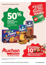 Prospectus Auchan Supermarché : Les 25 jours Waaoh, c'est aussi dans votre super