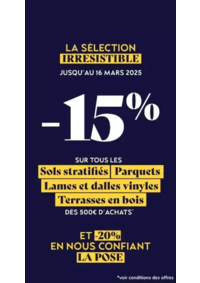 Prospectus Saint Maclou Beziers : Promos revêtements de sols et tapis