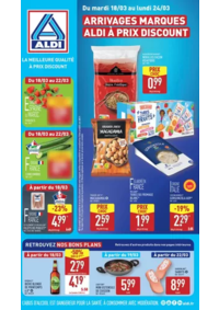 Prospectus Aldi Mortagne-au-Perche : Arrivages marques Aldi à prix discount