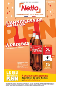 Prospectus Netto Amboise : L'anniversaire qui bat son plein à prix bas