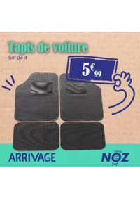 Prospectus NOZ Cholet - Av de Mocrat : Tapis de voiture