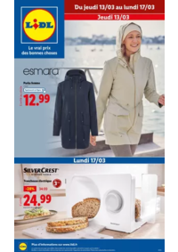 Prospectus Lidl VILLERS COTTERETS : Chez Lidl, découvrez une sélection d'outils Parkside et de vêtements tendances !