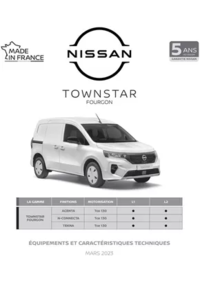 Prospectus Nissan ARES : Nissan Townstar Fourgon