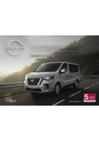 Prospectus Nissan LE POIRE SUR VIE : Nissan Primastar Combi