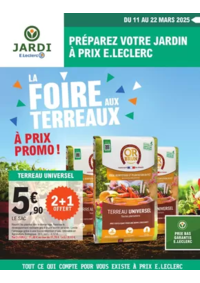 Prospectus Jardi E.Leclerc MENNEVAL-BERNAY : TRAFIC JARDI PRINTEMPS 2