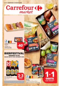 Prospectus Carrefour Market DE PANNE : Bierestival