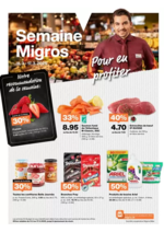 Prospectus Migros Supermarché : Tolle Rabatt uf usgwählte Produkt