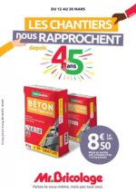 Promos et remises  : LES CHANTIERS NOUS RAPPROCHENT depuis 45 ans